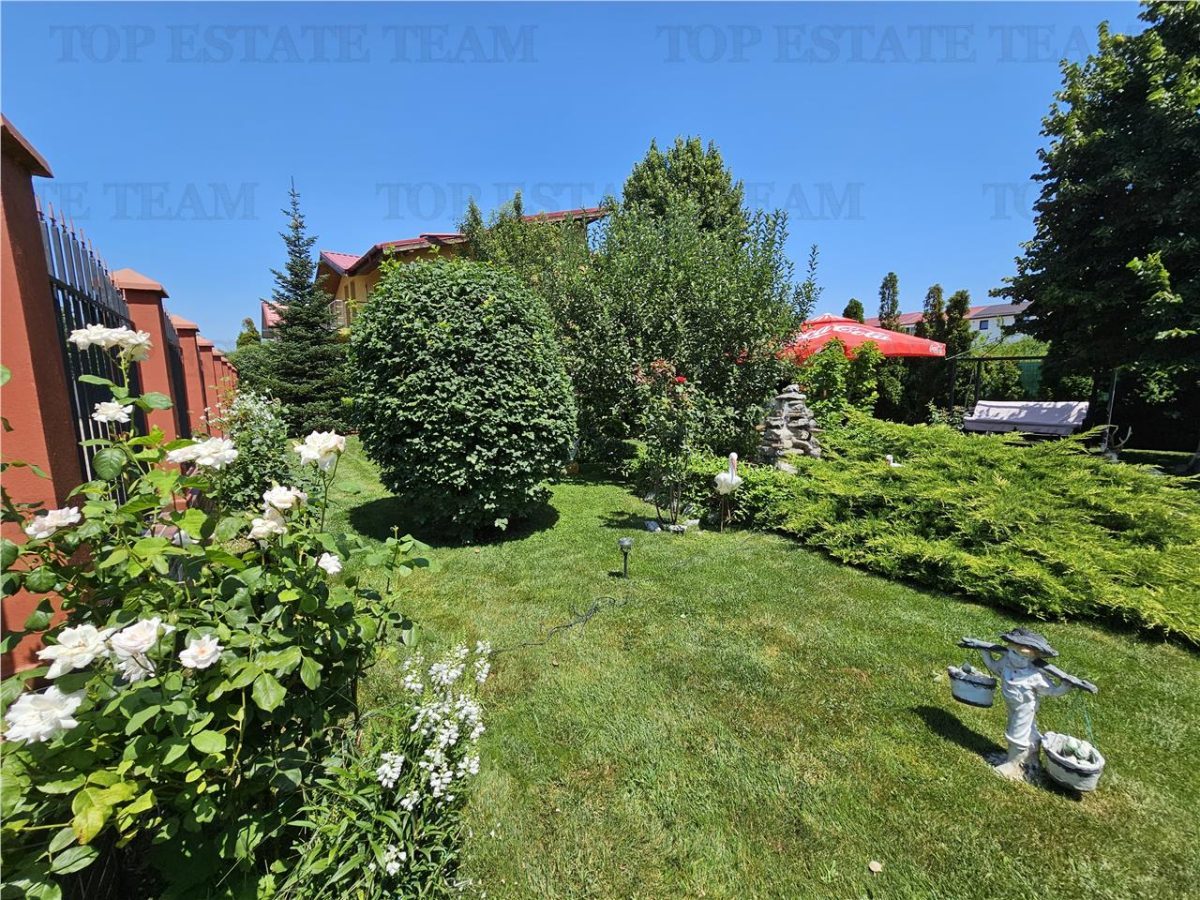 Vila lux 5 camere cu gradina superba centru Domnesti - foto 11