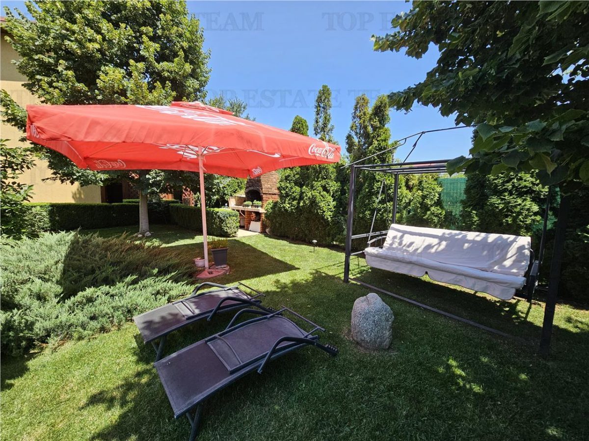 Vila lux 5 camere cu gradina superba centru Domnesti - foto 14