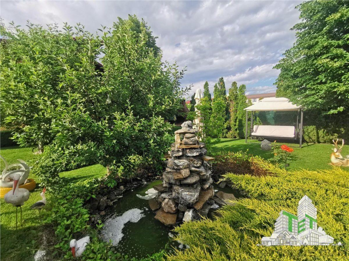 Vila lux 5 camere cu gradina superba centru Domnesti - foto 24