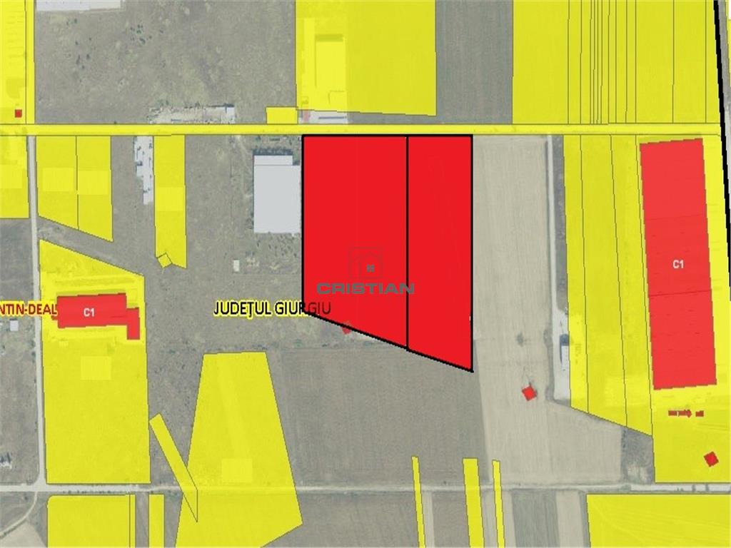 Vanzare teren Bolintin Deal - A1 - KM22, Giurgiu - 