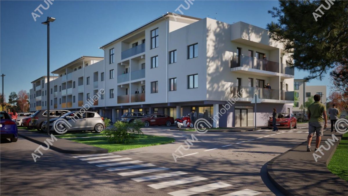 Apartament cu 3 camere 2 balcoane etaj 1 in Selimbar zona Triajului - foto 9