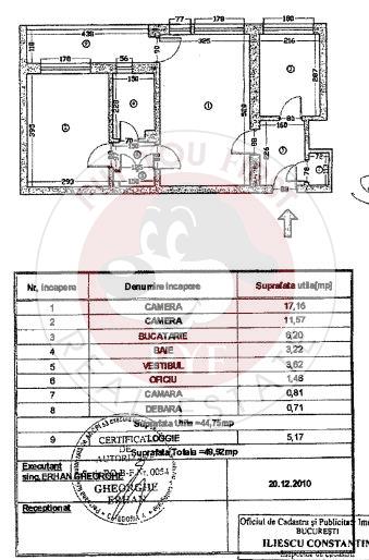 Dezrobirii | Apartament 2 camere | Semidecomandat | 50mp | B11645 - foto 17