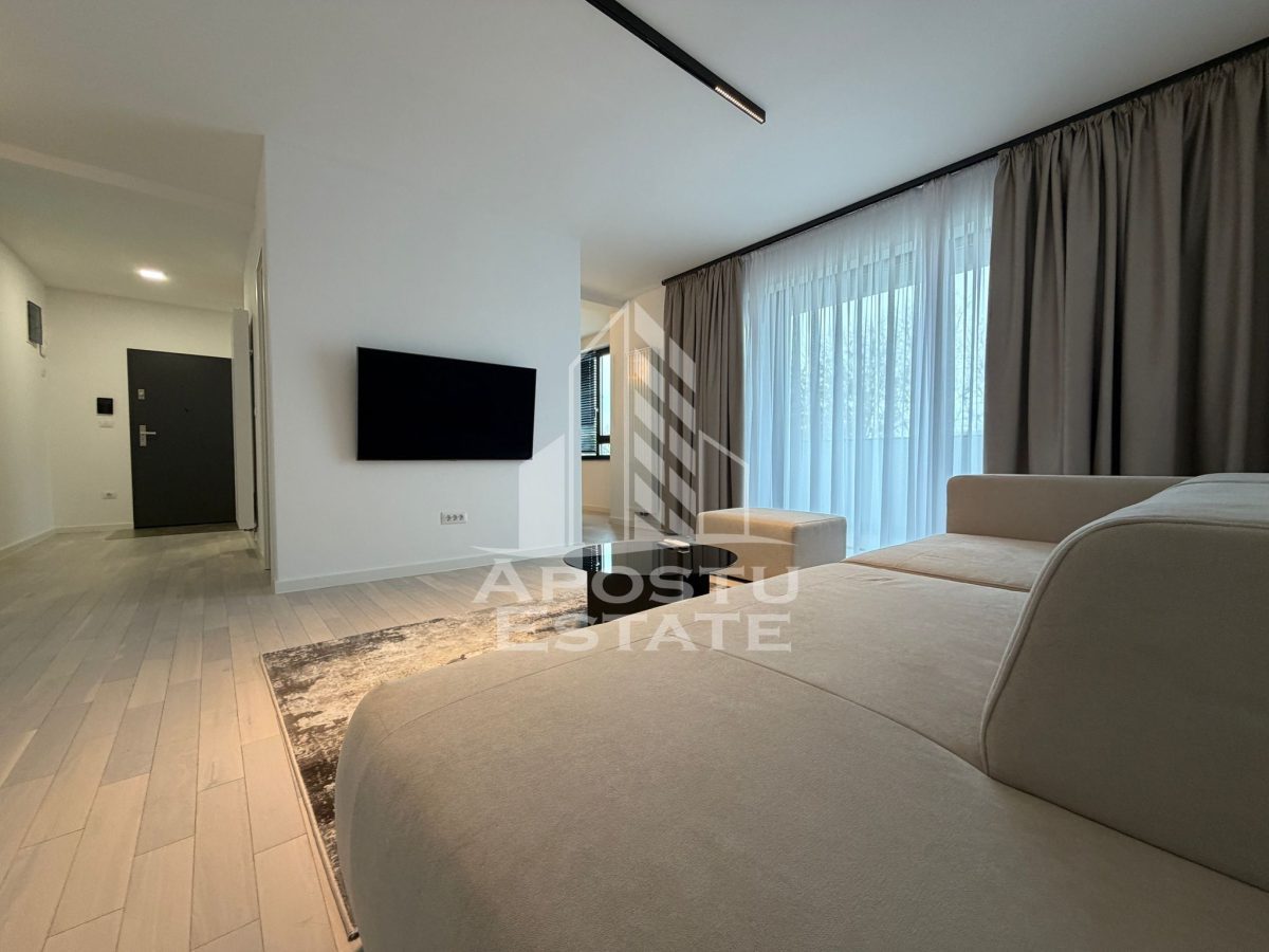 Apartament 2 camere, de inchiriat, loc de parcare, balcon, Dumbravita - 