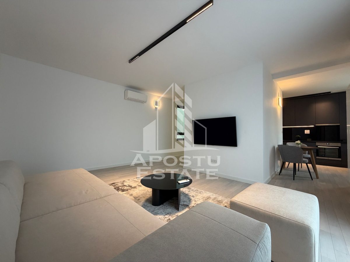 Apartament 2 camere, de inchiriat, loc de parcare, balcon, Dumbravita - foto 2