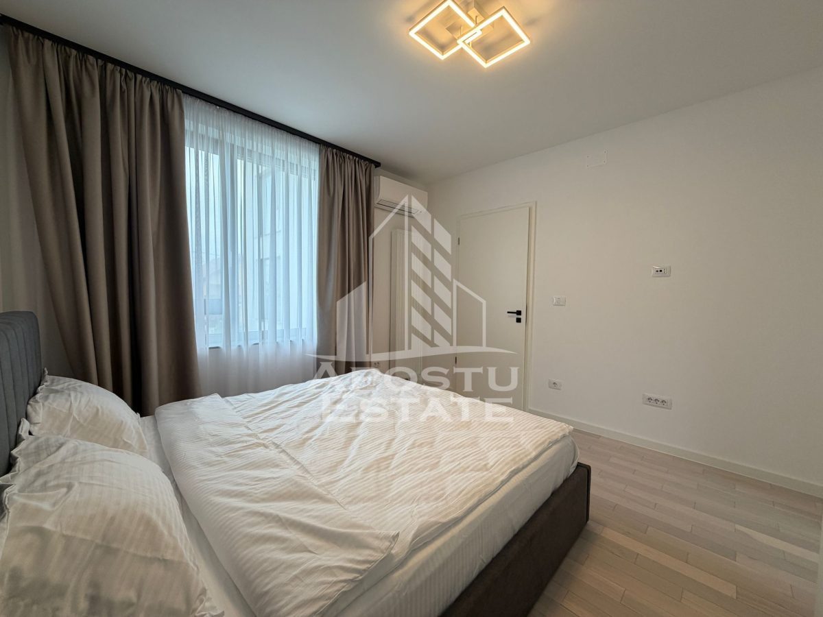 Apartament 2 camere, de inchiriat, loc de parcare, balcon, Dumbravita - foto 7