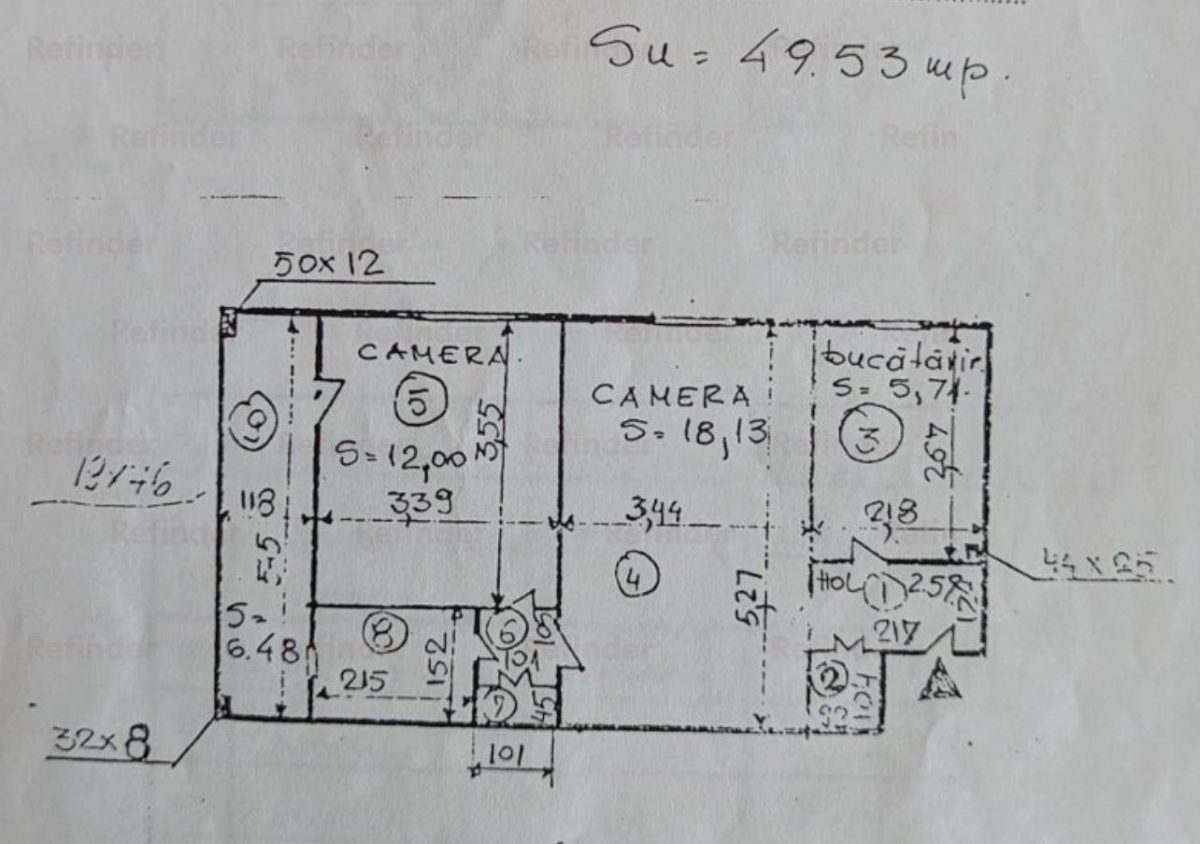 Vanzare apartament 2 camere | Dristor | Camil Ressu | stradal | decomandat | etaj 5/10 | renovat | mobilat si utilat lux | - foto 11