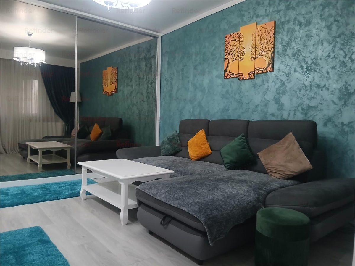 Vanzare apartament 3 camere | Titan | Parcul Teilor | bl 2019 | etaj 1/4 | lift | 77mp utili | 2 bai | mobilat si utilat lux | loc parcare | - 