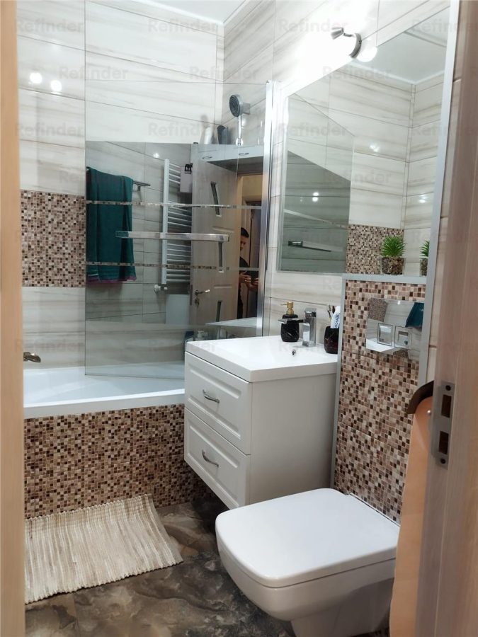 Vanzare apartament 3 camere | Titan | Parcul Teilor | bl 2019 | etaj 1/4 | lift | 77mp utili | 2 bai | mobilat si utilat lux | loc parcare | - foto 11