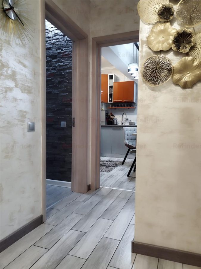 Vanzare apartament 3 camere | Titan | Parcul Teilor | bl 2019 | etaj 1/4 | lift | 77mp utili | 2 bai | mobilat si utilat lux | loc parcare | - foto 14