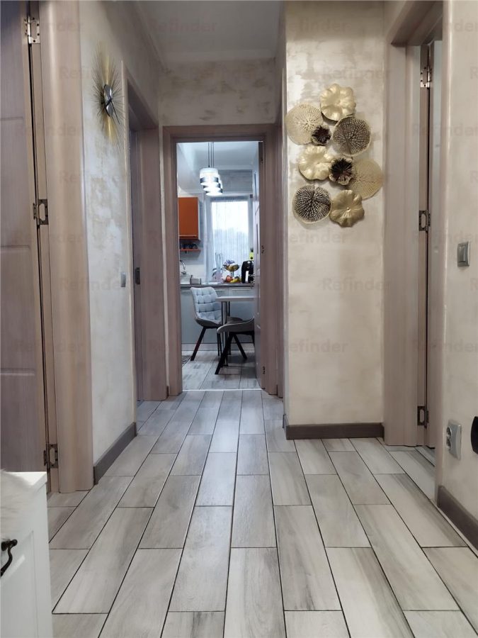 Vanzare apartament 3 camere | Titan | Parcul Teilor | bl 2019 | etaj 1/4 | lift | 77mp utili | 2 bai | mobilat si utilat lux | loc parcare | - foto 17