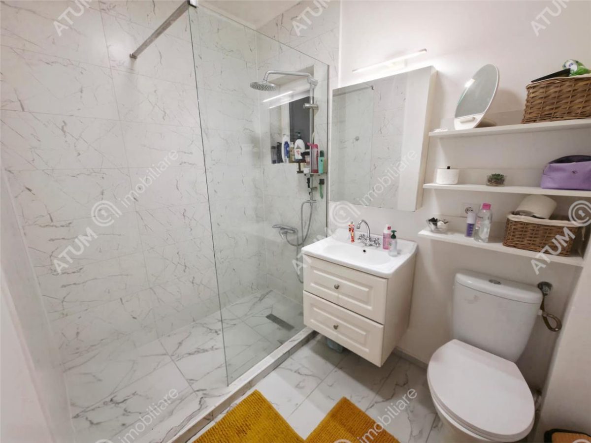 Apartament cu 3 camere si gradina de 74 mp in zona Selimbar din Sibiu - foto 12