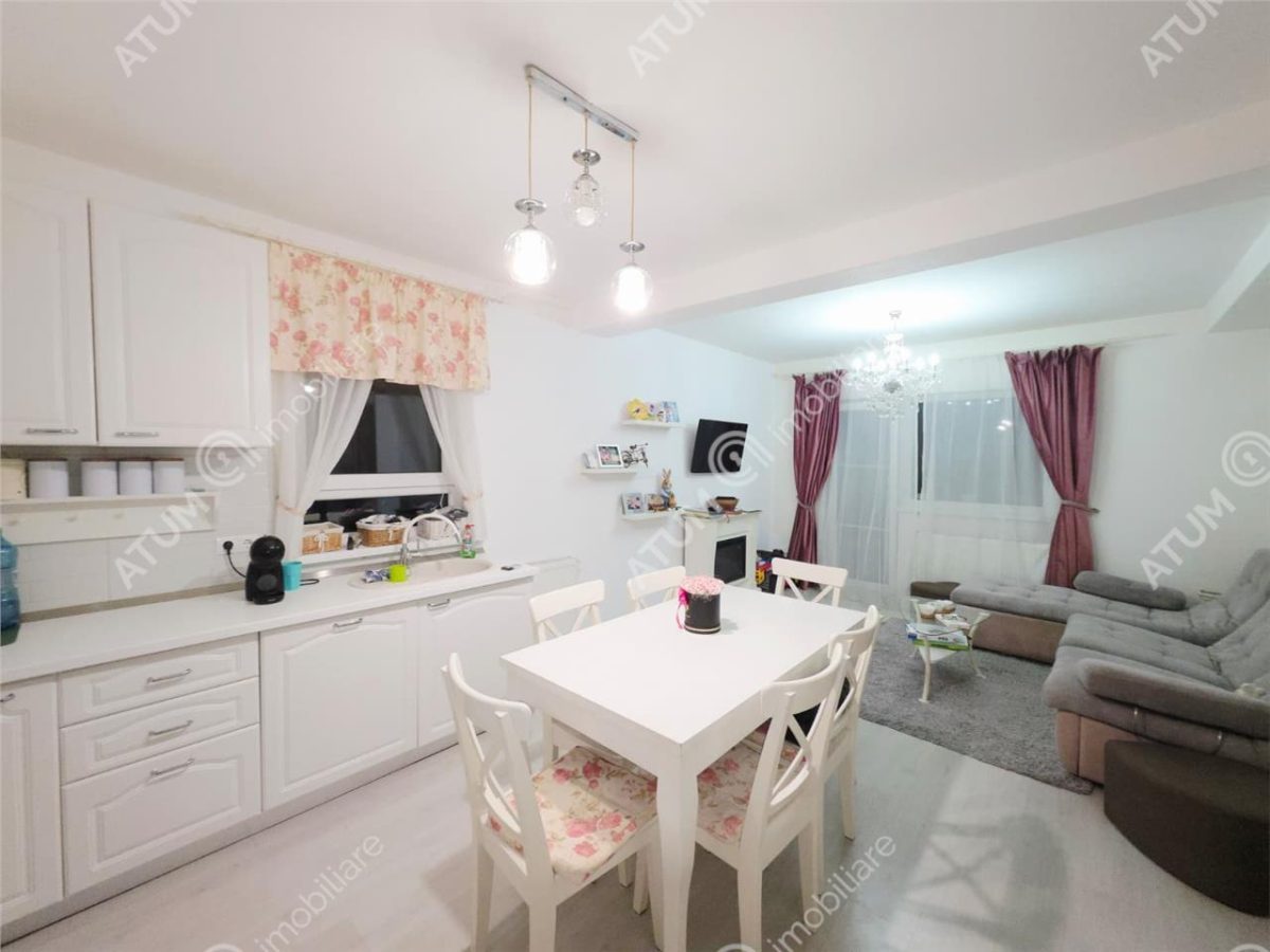 Apartament cu 3 camere si gradina de 74 mp in zona Selimbar din Sibiu - foto 3
