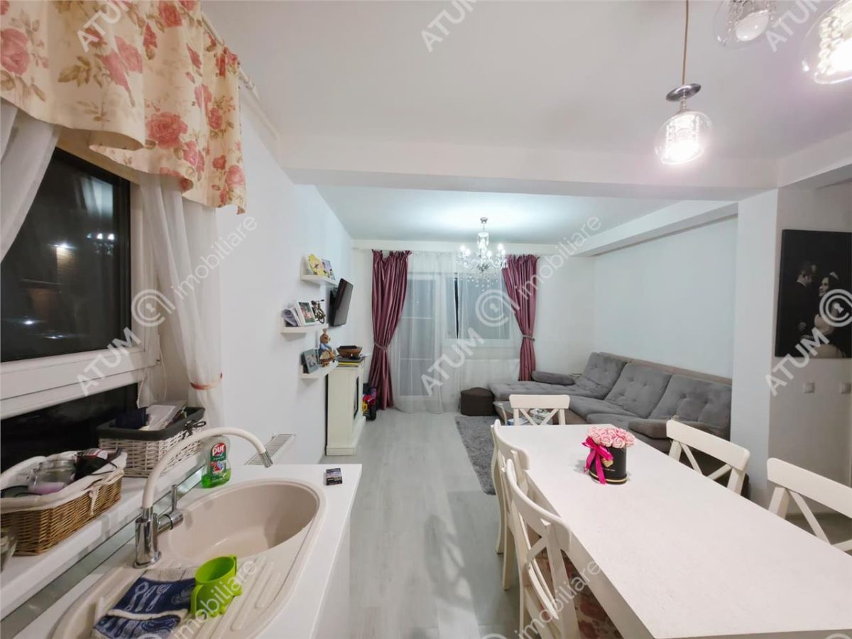 Apartament cu 3 camere si gradina de 74 mp in zona Selimbar din Sibiu - foto 4