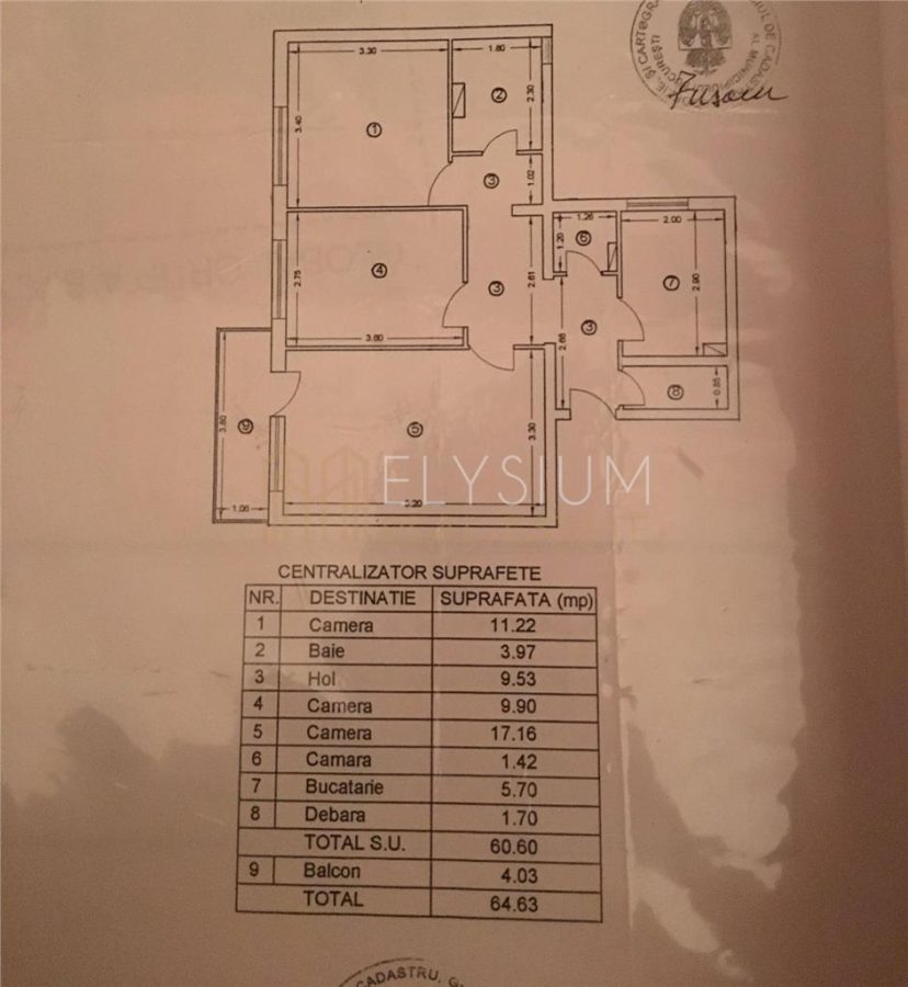 Apartament de vanzare 3 camere Tineretului - foto 22