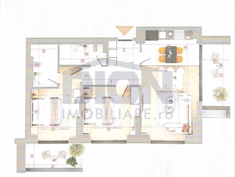 APARTAMENT SUPERB 3 CAM,  ASTORIUM - foto 12