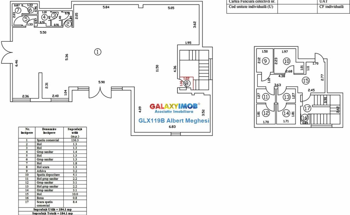 Vanzare spatiu comercial 184 mp Sisesti - foto 7