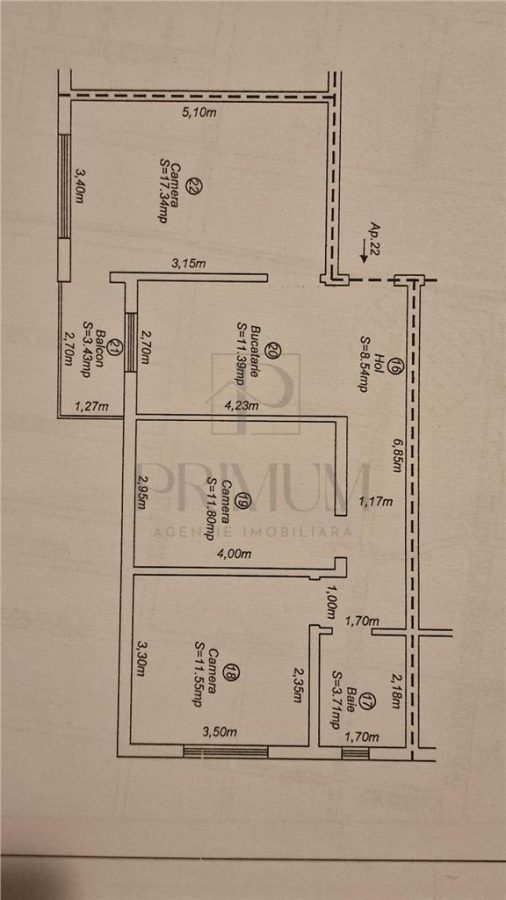 GIROCULUI - 3 CAM - ANVELOPAT - CENTRALA - CLIMA - SPATIOS - foto 8