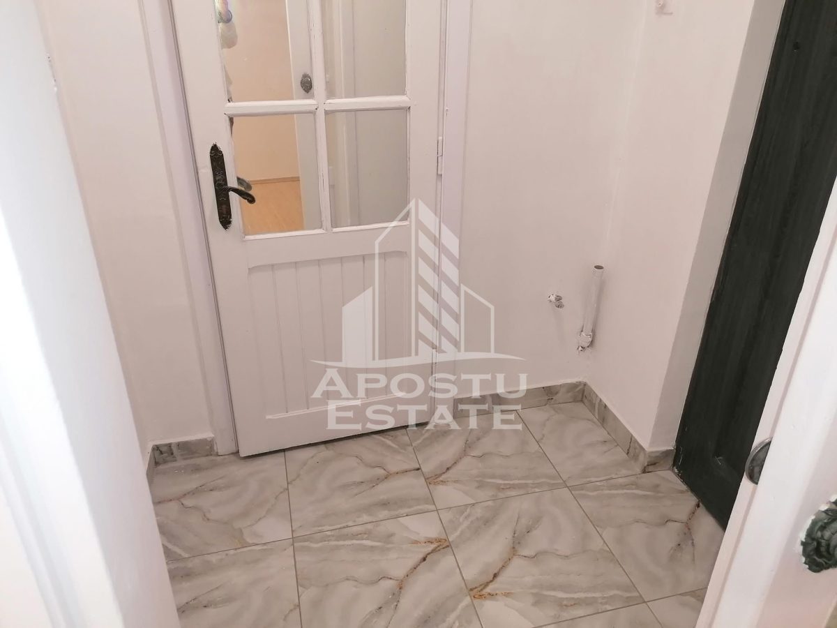 Apartament cu 1 camera, etajul 1, centrala proprie, zona Buziasului - foto 7
