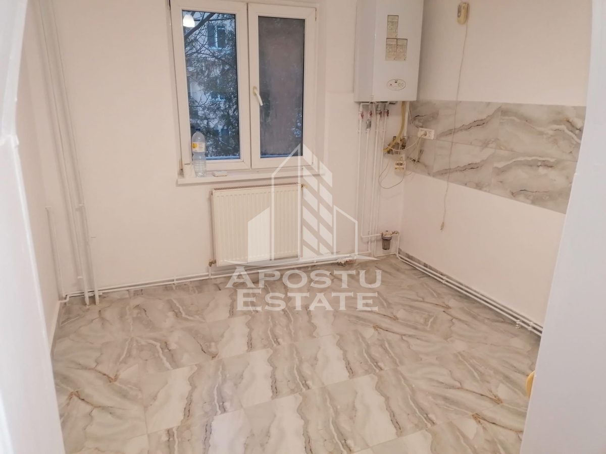 Apartament cu 1 camera, etajul 1, centrala proprie, zona Buziasului - foto 9
