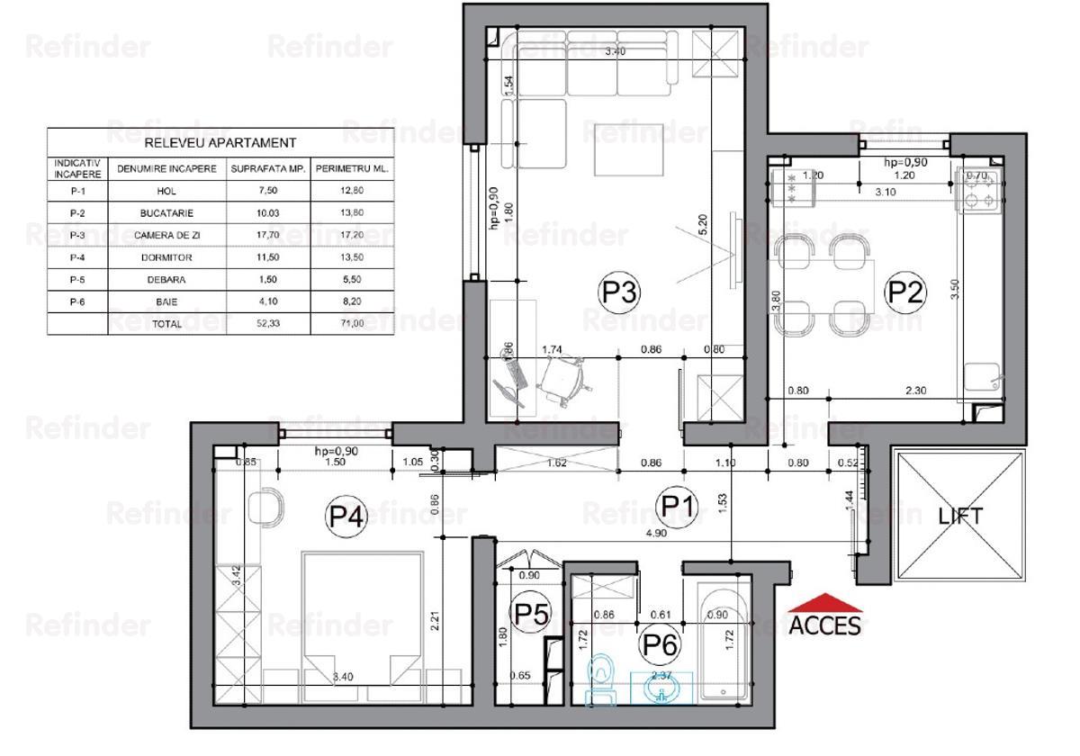 Vanzare apartament 2 camere | Tineretului | bl 1986 | parter/8 | mobilat si utilat complet | loc parcare | - foto 9