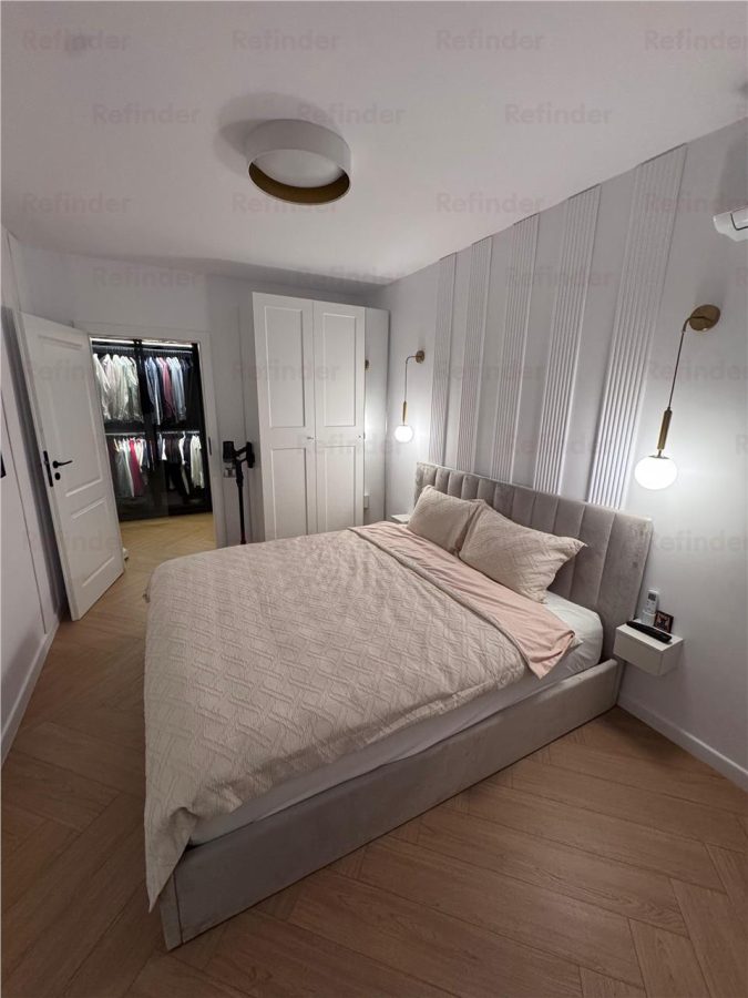 Vanzare apartament 2 camere | Titan | Scoala Hamburg | intrare parc IOR | etaj 1/10 | renovat total nou | 56mp utili | mobilat si utilat  lux | - foto 2