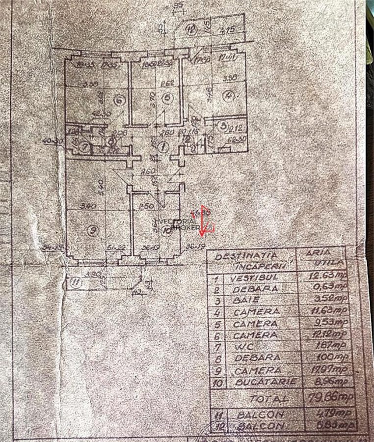 4 camere decomandat Vergului la 3 minute de metrou Costin Georgian - foto 4