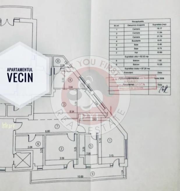 Cutitul de Argint l Apartament 3 camere l Decomandat l 98mp l B10618 - foto 14