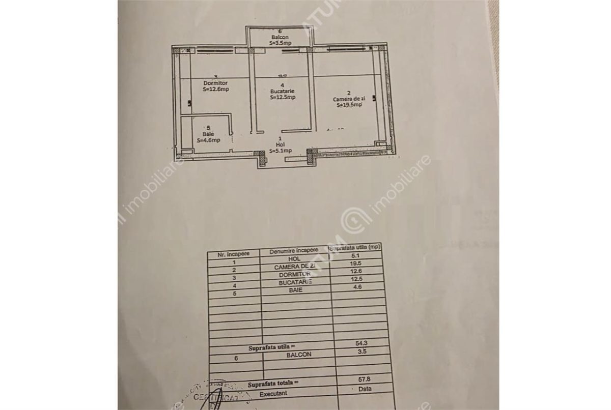 Apartament cu 3 camere decomandate loc privat de parcare zona Selimbar - foto 7