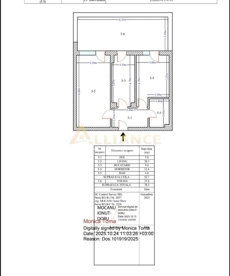 Apartament 2 camere etaj 1  Metalurgiei - foto 11