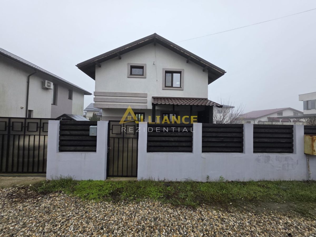 Casa mobilata si utilata- 4 camere - 2 bai - 350mp teren - 