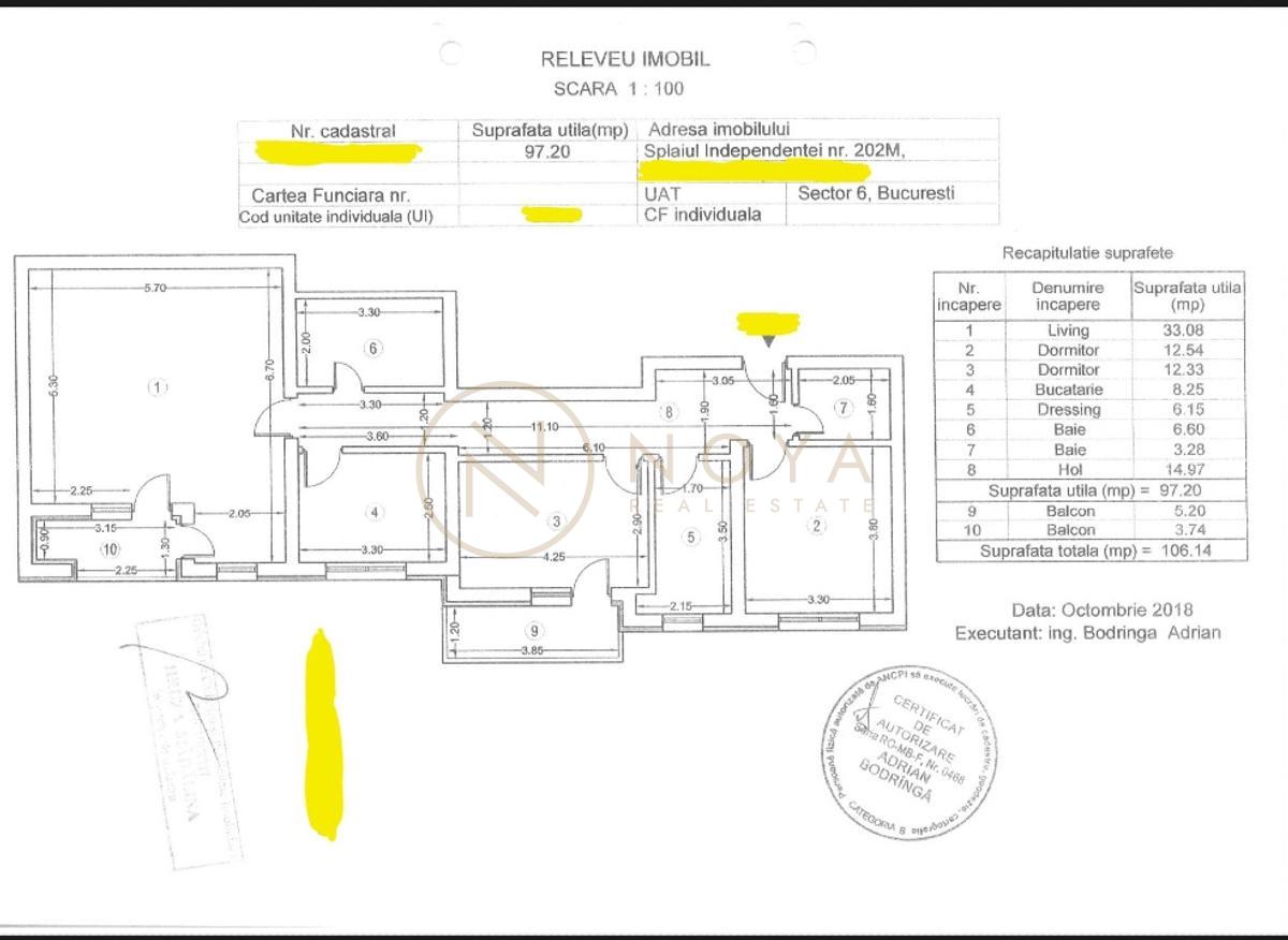 Apartament cu 4 camere LUX | Cotroceni Smart Residence Grozavesti - foto 9