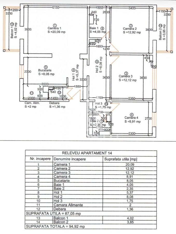 Apartament cu 4 camere de vanzare in zona Shopping City, Timisoara - foto 11