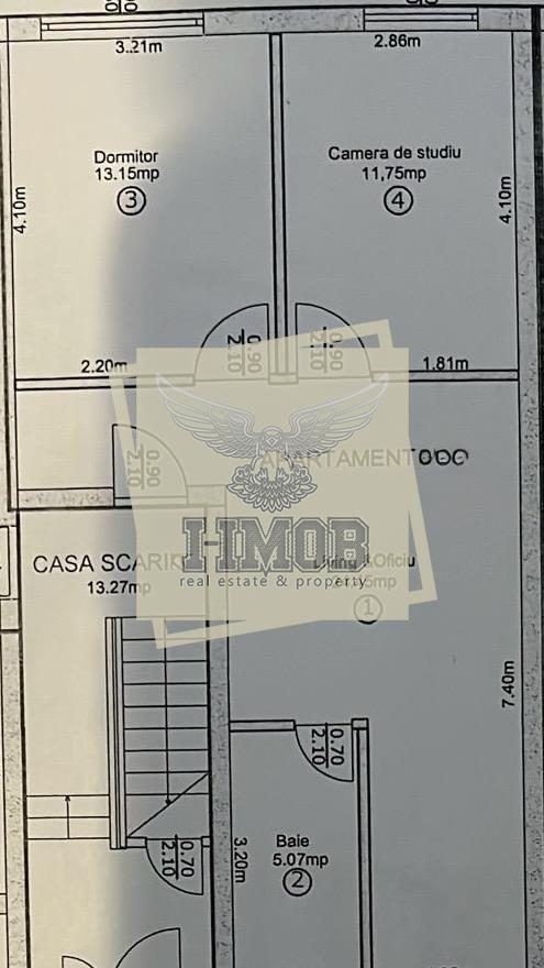 Apartament mobilat 3 camere curte si parcare Calea Surii Mici - foto 15