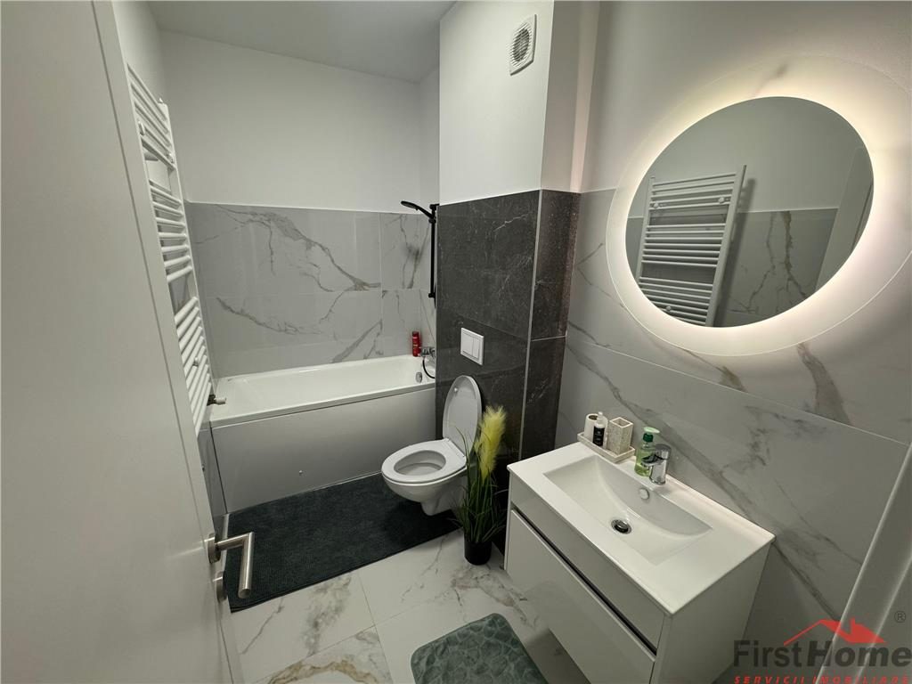 Ap de lux 2 cam, etaj 2(lift), bloc 2024, parcare, Complex Valcom - foto 8