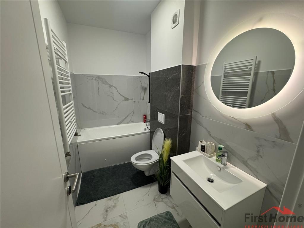 Ap de lux 2 cam, etaj 2(lift), bloc 2024, parcare, Complex Valcom - foto 9