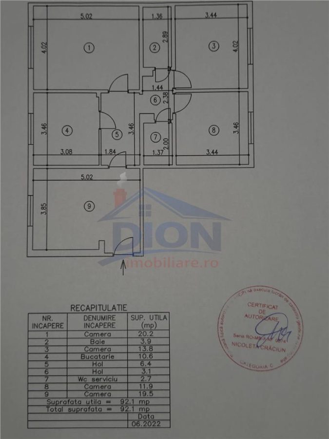 Metrou Brâncoveanu â€“ Parc Tineretului Ap 4 cam| 92 mp | Parter înalt | - foto 4
