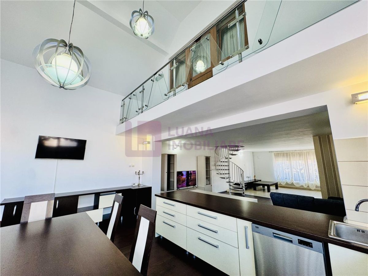 Casa individuala de inchiriat | zona Transilvaniei | garaj dublu | moderna | video - 