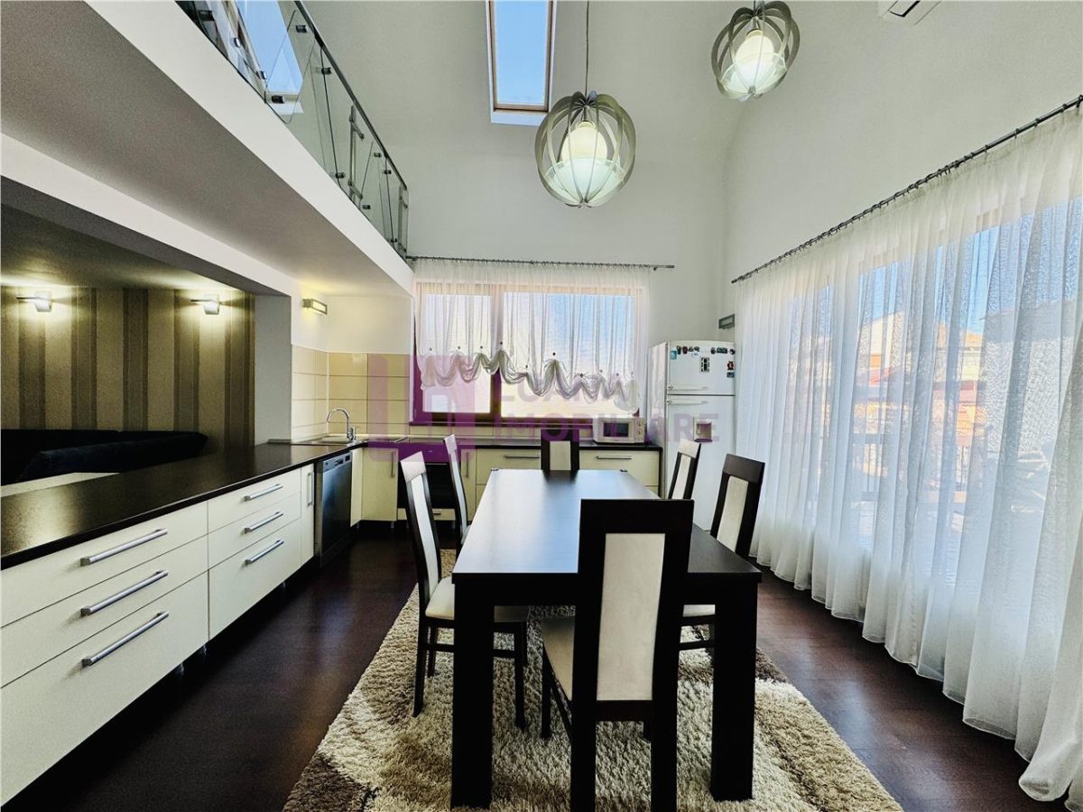 Casa individuala de inchiriat | zona Transilvaniei | garaj dublu | moderna | video - foto 2