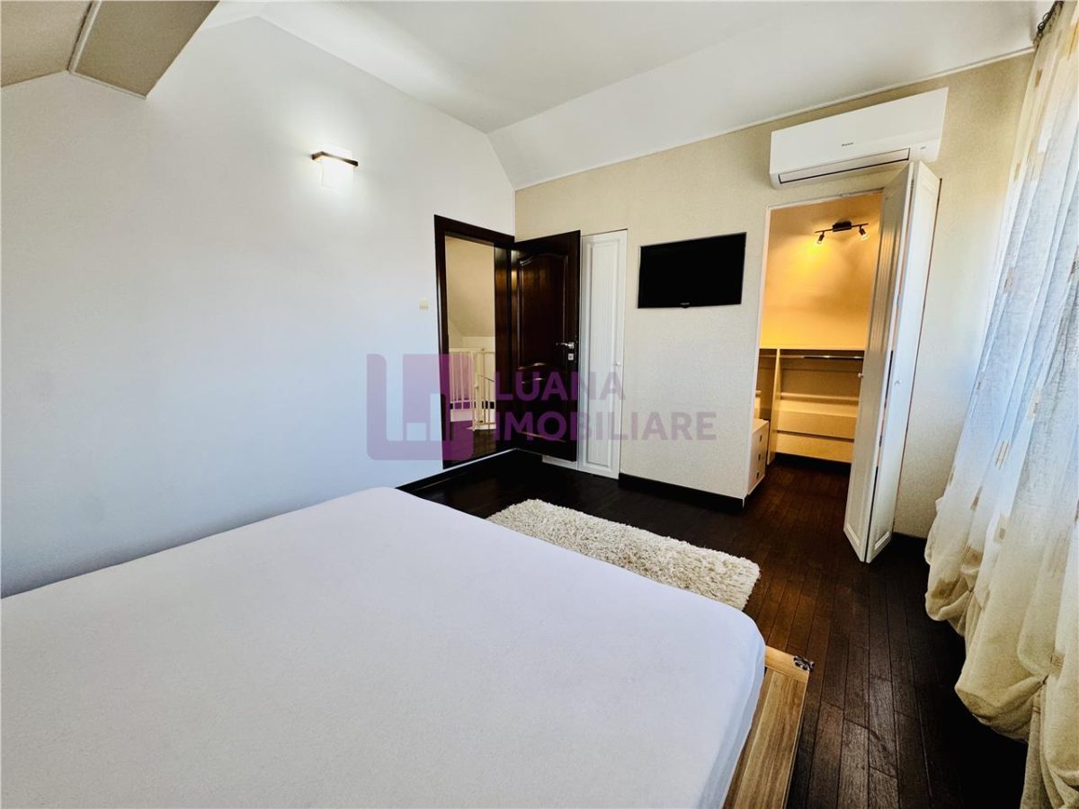 Casa individuala de inchiriat | zona Transilvaniei | garaj dublu | moderna | video - foto 13