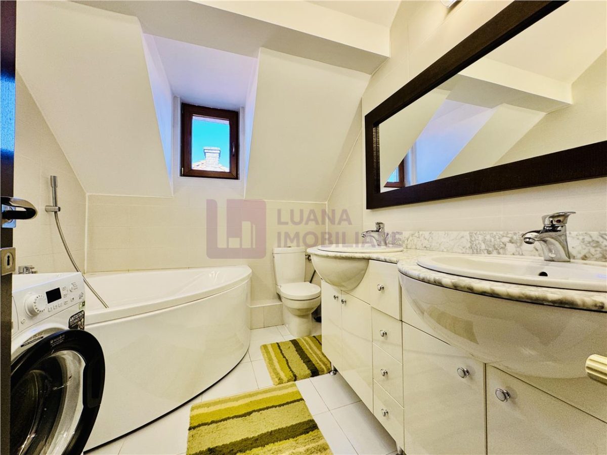 Casa individuala de inchiriat | zona Transilvaniei | garaj dublu | moderna | video - foto 7