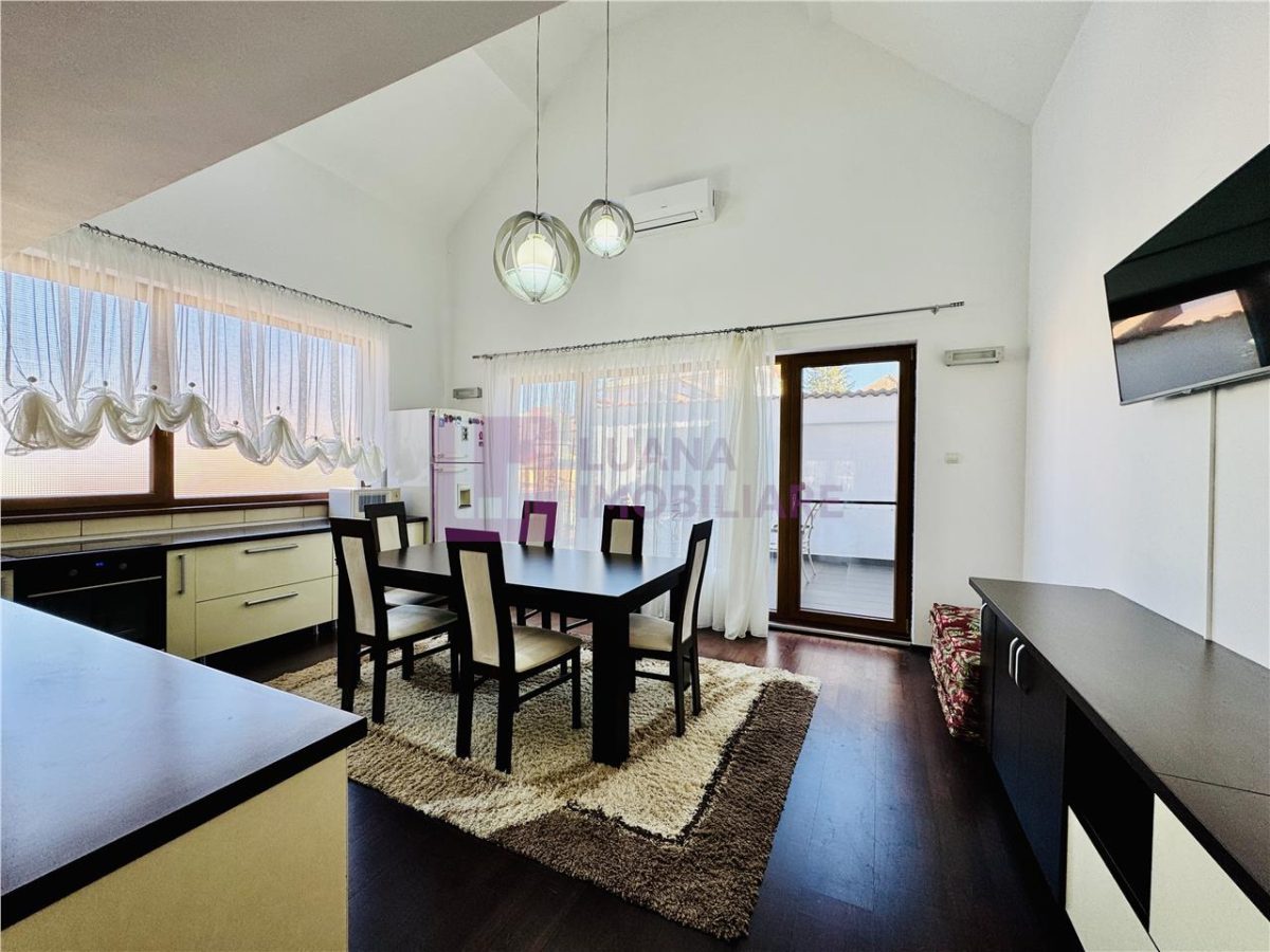 Casa individuala de inchiriat | zona Transilvaniei | garaj dublu | moderna | video - foto 9