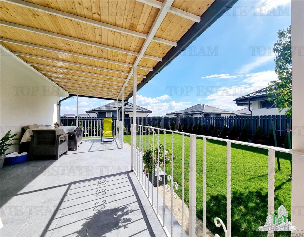 Casa parter premium teren 650metri in Sabareni - foto 5