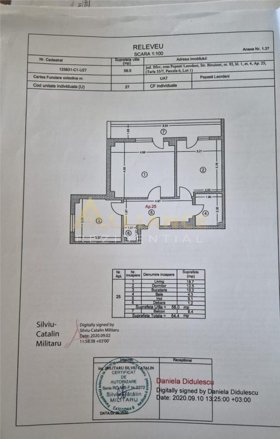 Ap 2 camere Deco Metrou Berceni 2 minute - foto 9