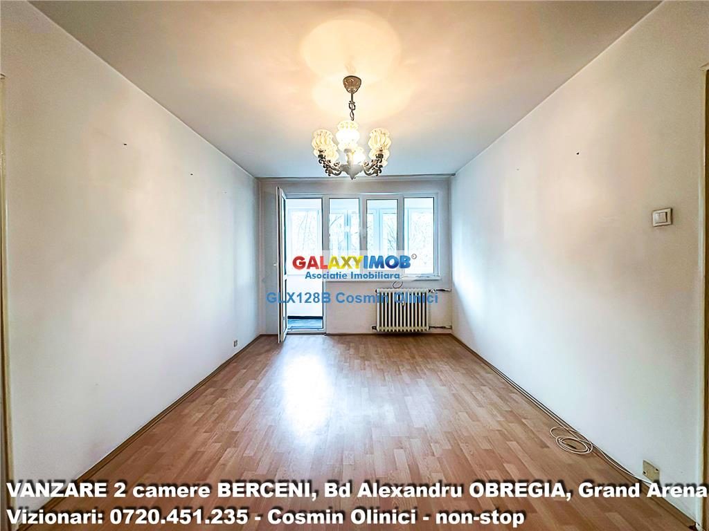 Apartament 2 camere Bd Obregia etaj 2 aproape Grand Arena 50 mp - foto 2