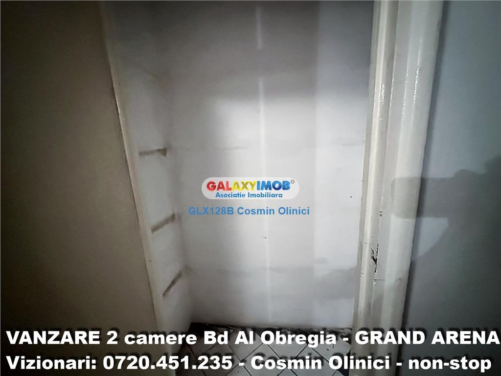 Apartament 2 camere Bd Obregia etaj 2 aproape Grand Arena 50 mp - foto 15