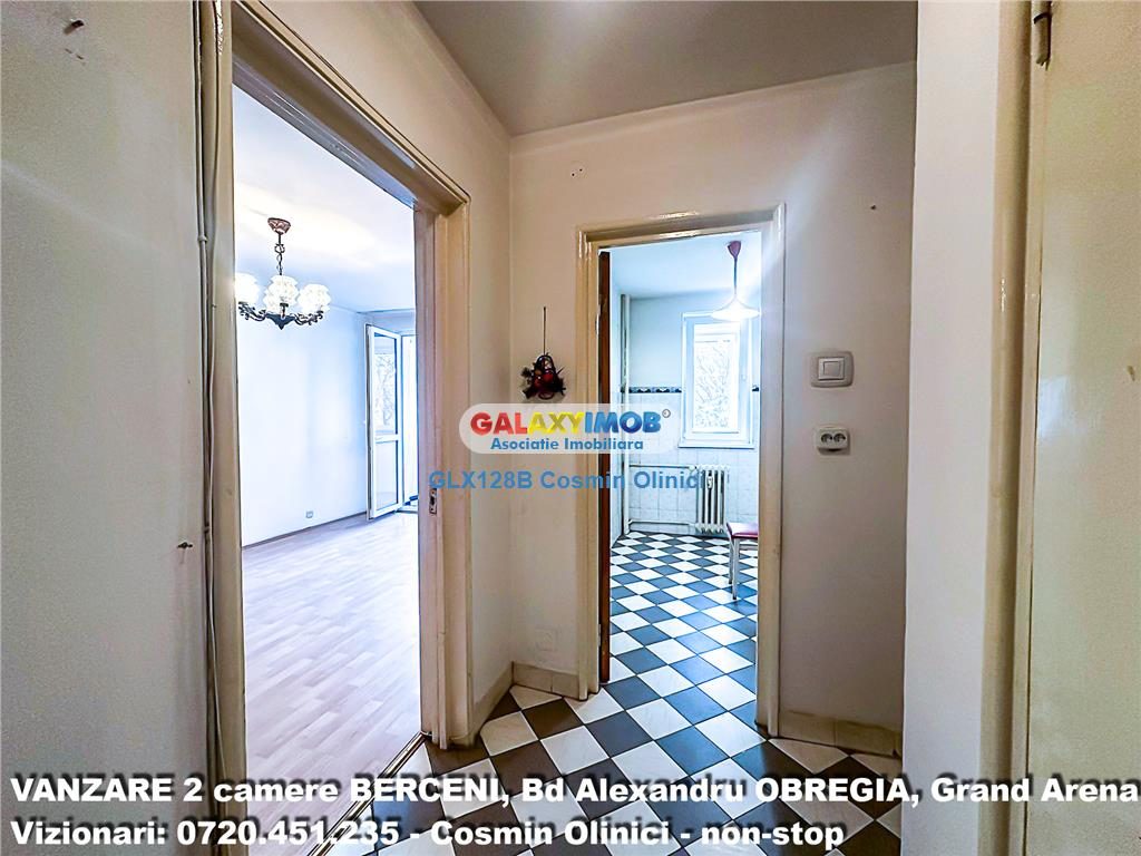 Apartament 2 camere Bd Obregia etaj 2 aproape Grand Arena 50 mp - foto 19
