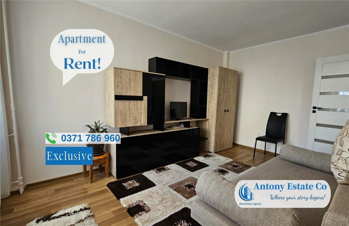Apartament de inchiriat,1 camera, Nufarul-Oradea - 