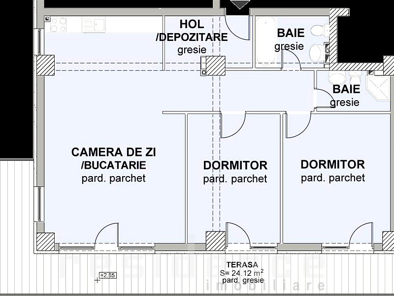 Pet friendly! Apartament 3 camere, Buna Ziua, zona LIDL+Garaj - foto 20