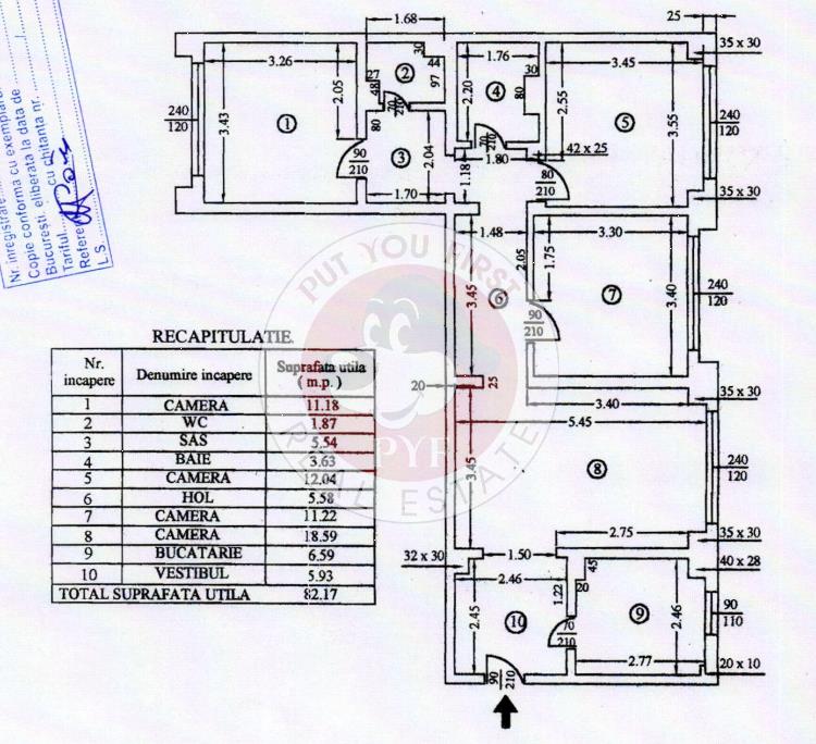 Parc Plumbuita | 4 camere | decomandat | 82 mp | B13148 - foto 6