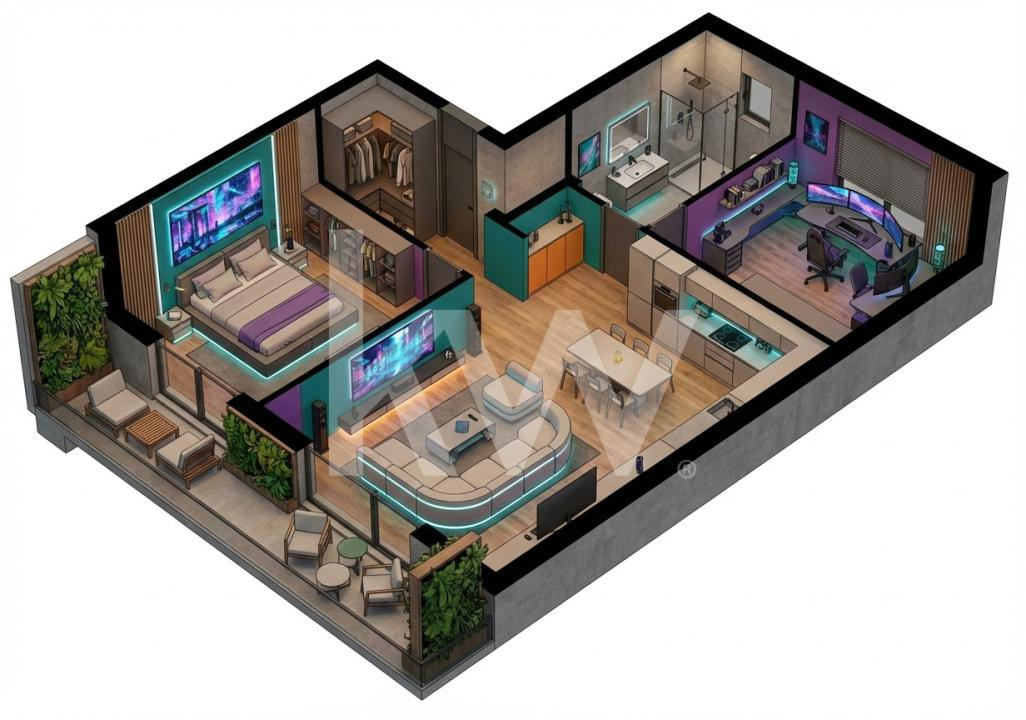 Apartament 3 camere I  7% DISCOUNT I Predare 2026 I 0% Comision - Brasov